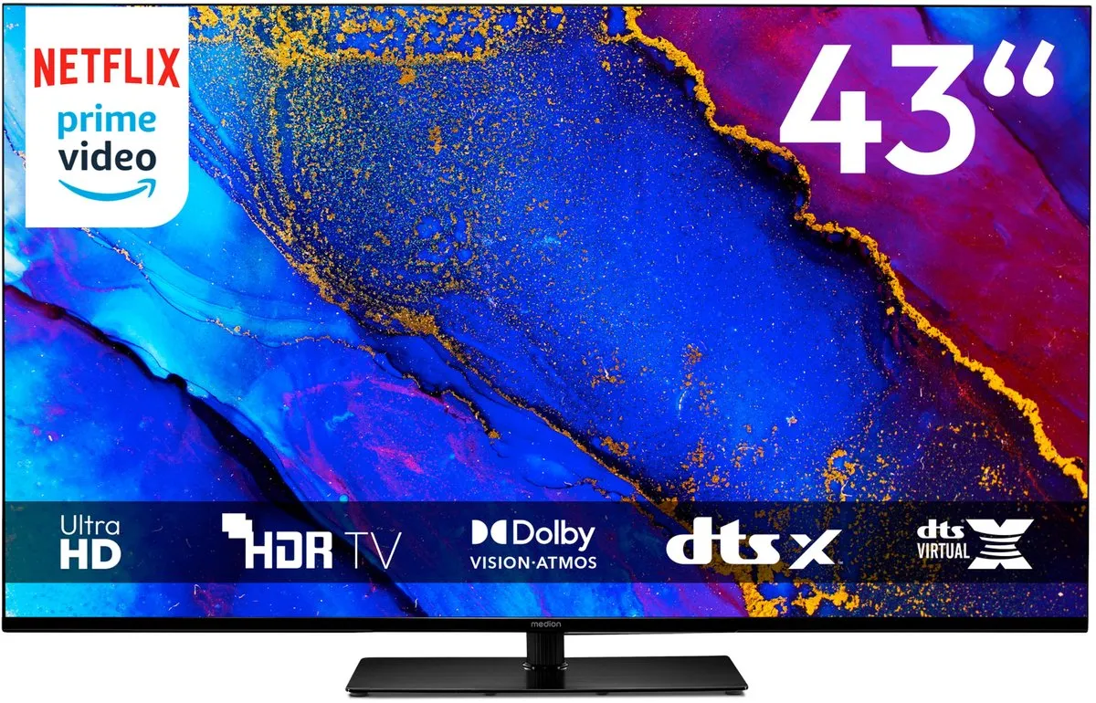 Medion 108cm (43") TV 4K MD 843400