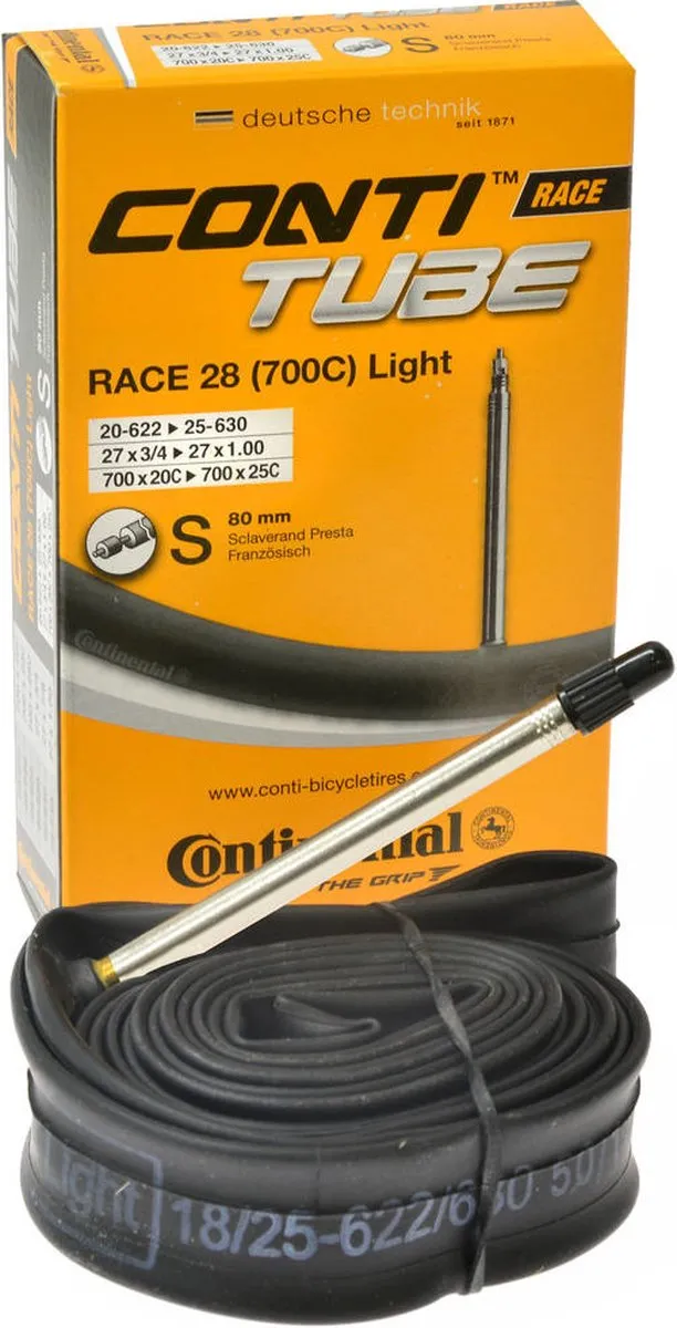 Continental 28 Race Light Binnenband 18-622/32-630 - SV42mm - afbeelding 6 van 6