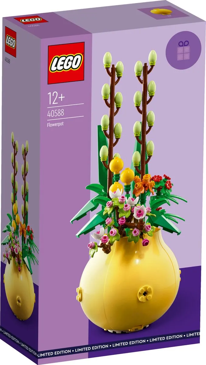 LEGO Exclusive Bloemen 40588 - Bloempot 292 Stukken - Multicolor - afbeelding 6 van 6
