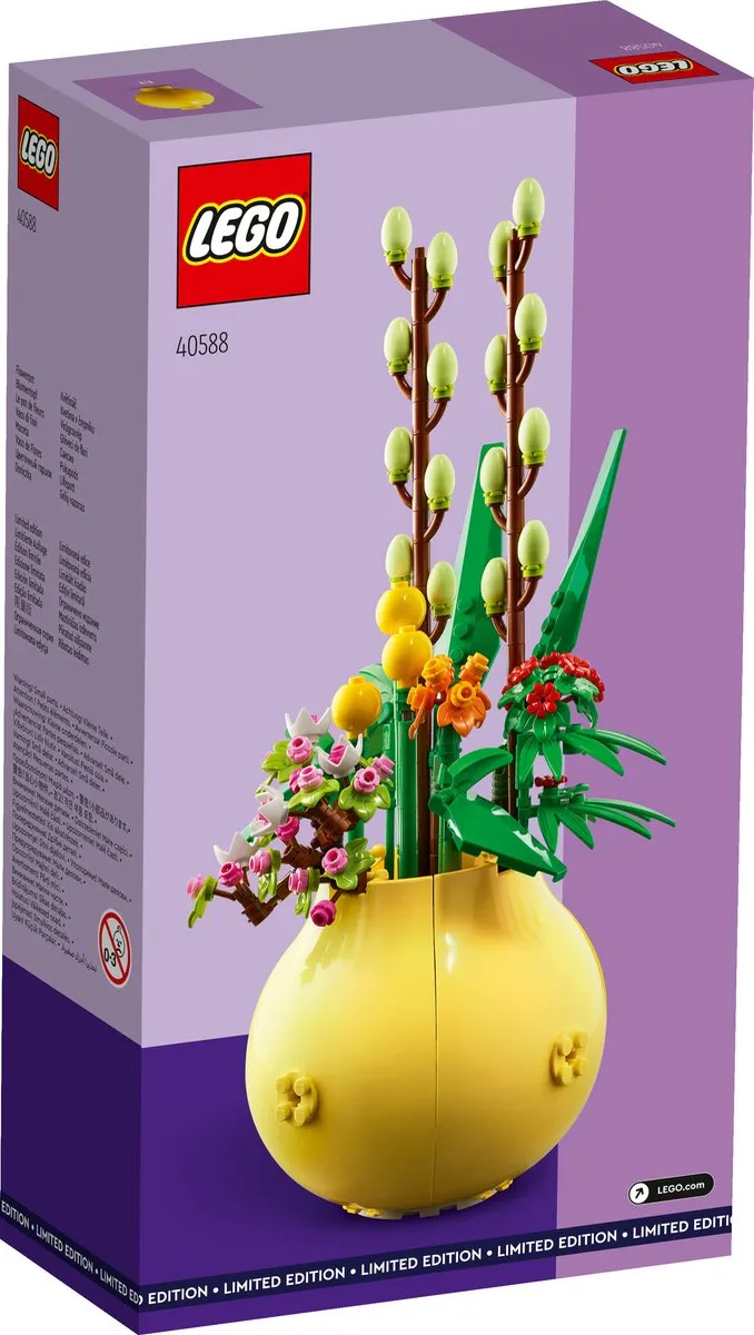 LEGO Exclusive Bloemen 40588 - Bloempot 292 Stukken - Multicolor