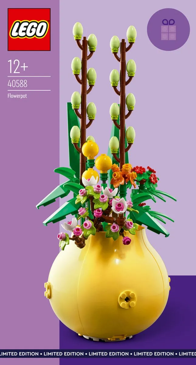 LEGO Exclusive Bloemen 40588 - Bloempot 292 Stukken - Multicolor