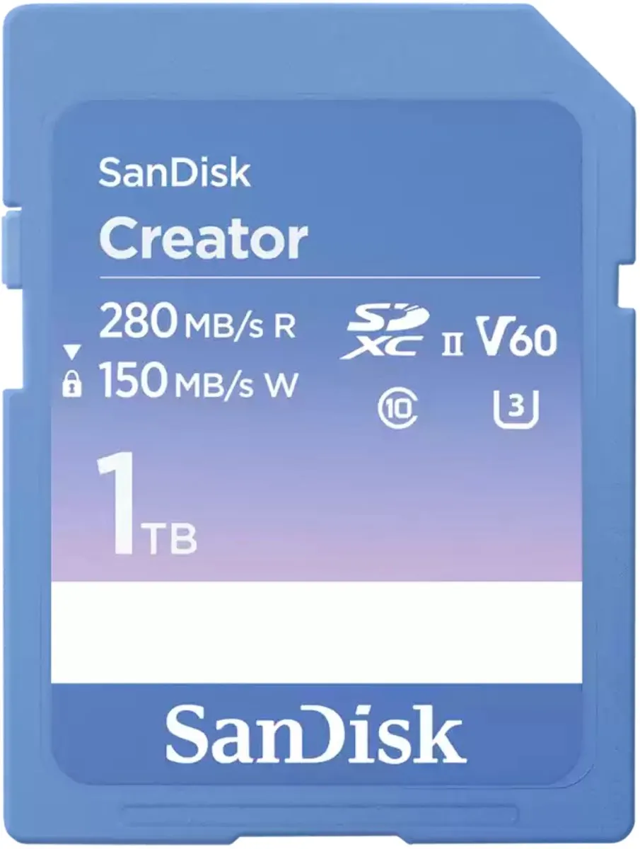 SanDisk Creator SDXC SDSDXEP-1T00-GNCIS