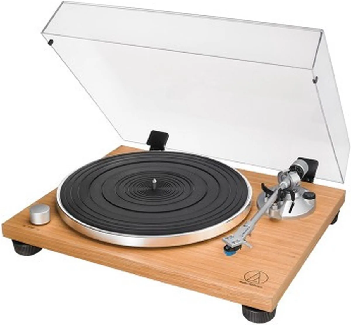 Audio-Technica AT-LPW30TK Handmatige Draaitafel - Teaklook