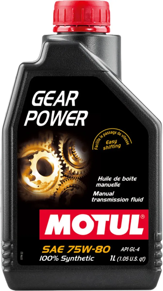 Motul Gear Power 75W80 Versnellingsbakolie 1L