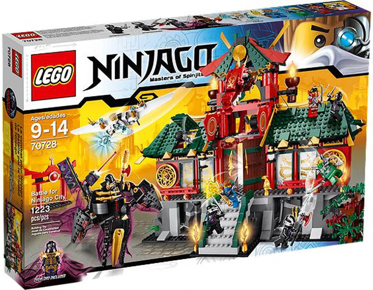 LEGO Ninjago De Slag om Ninjago City 70728