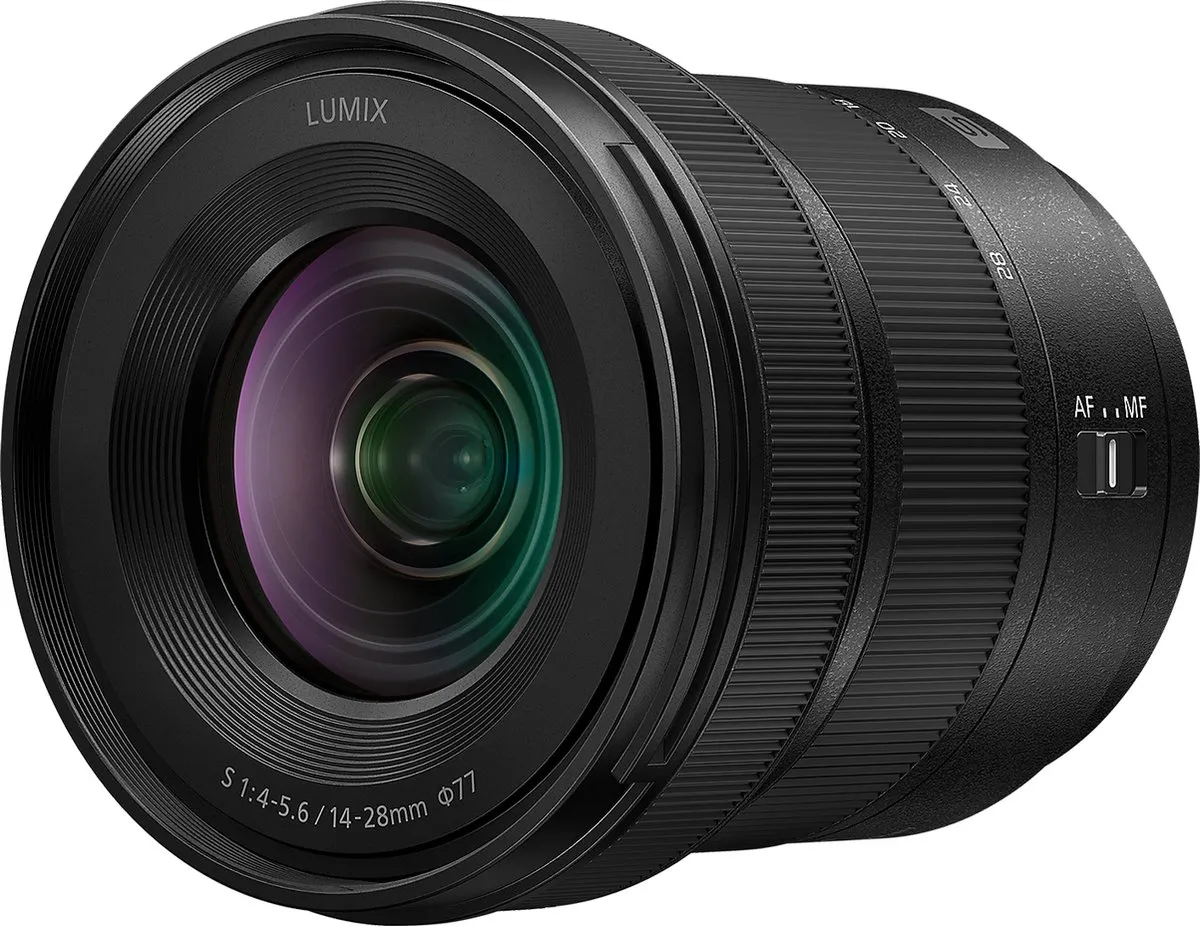 Panasonic Lumix S S-R1428E Groothoeklens 14-28mm f/4-5.6 - Zwart