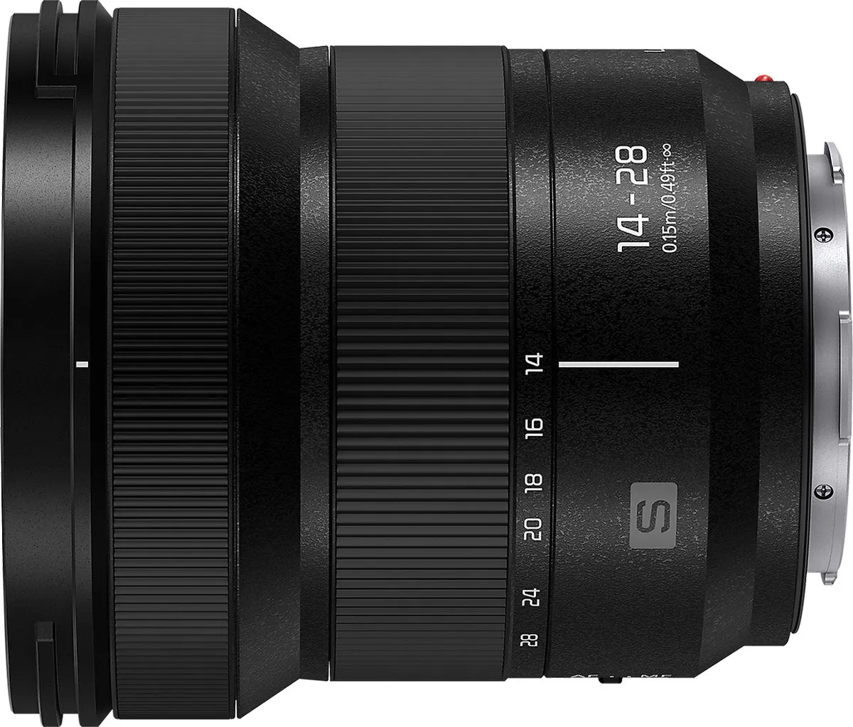 Panasonic Lumix S S-R1428E Groothoeklens 14-28mm f/4-5.6 - Zwart