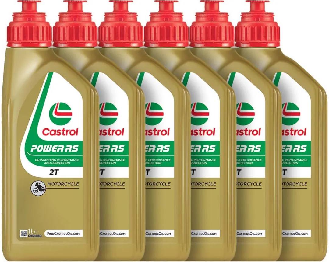 Castrol Power RS 2T Volsynthetische Olie 6 Liter