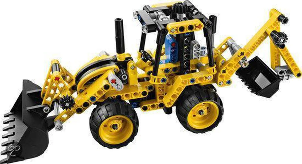 LEGO Technic Mini Schoplader 42004 - 246 Stukken - Geel/Zwart