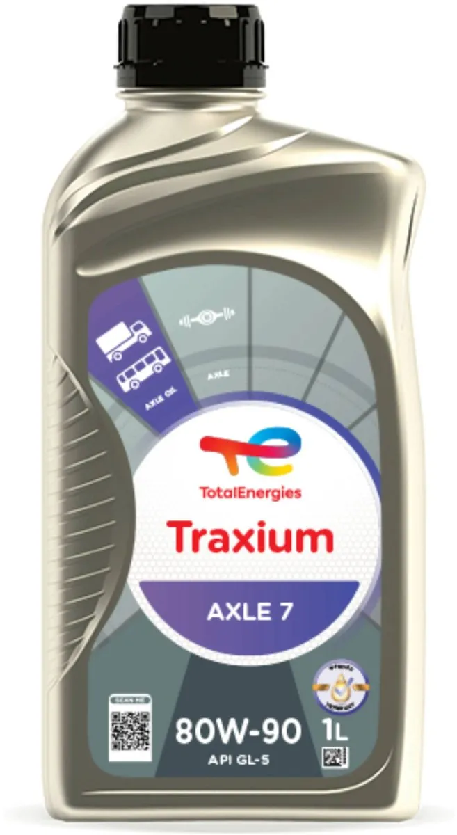 Total Traxium Axle 7 80W90 Versnellingsbakolie 1L