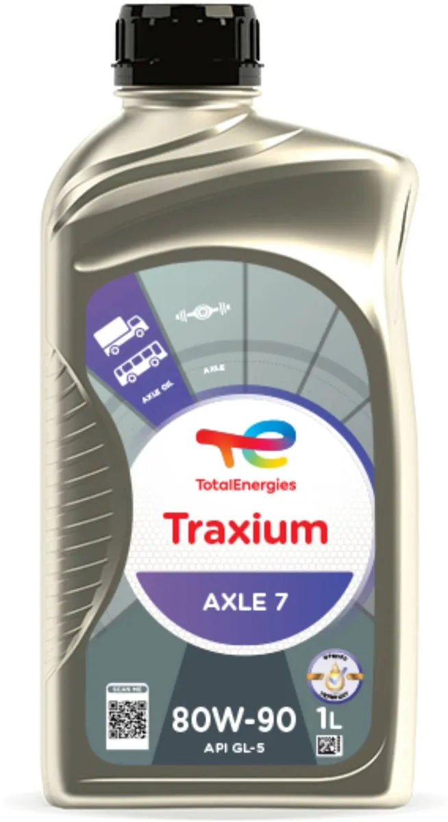 Total Traxium Axle 7 80W90 Versnellingsbakolie 1L