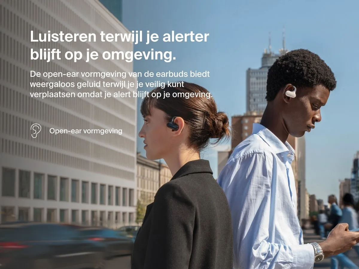 Belkin SoundForm ClearFit AUC013CTBK Draadloze Sportoortjes - Zwart