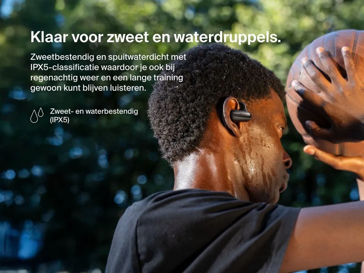 Belkin SoundForm ClearFit AUC013CTBK Draadloze Sportoortjes - Zwart