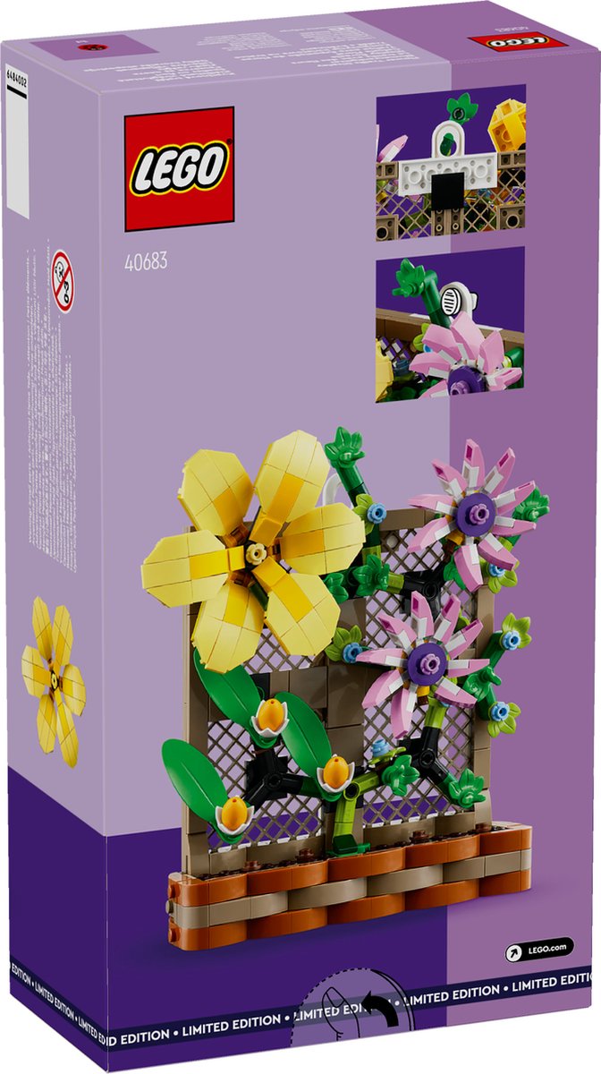 LEGO Exclusive Bloemen 40683 - Bloemenpracht met hekwerk
