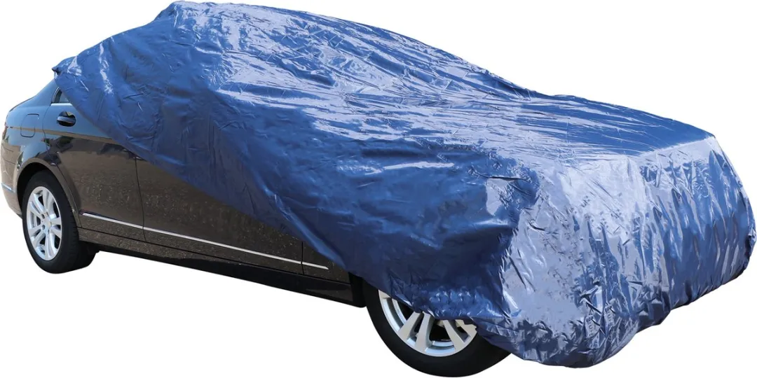 Carpoint Autohoes Extra Large Blauw - 490x178x122cm