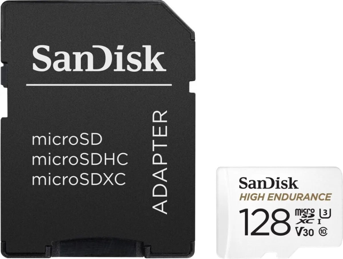 SanDisk High Endurance SDSQQNR-128G Geheugenkaart 128GB - afbeelding 6 van 6