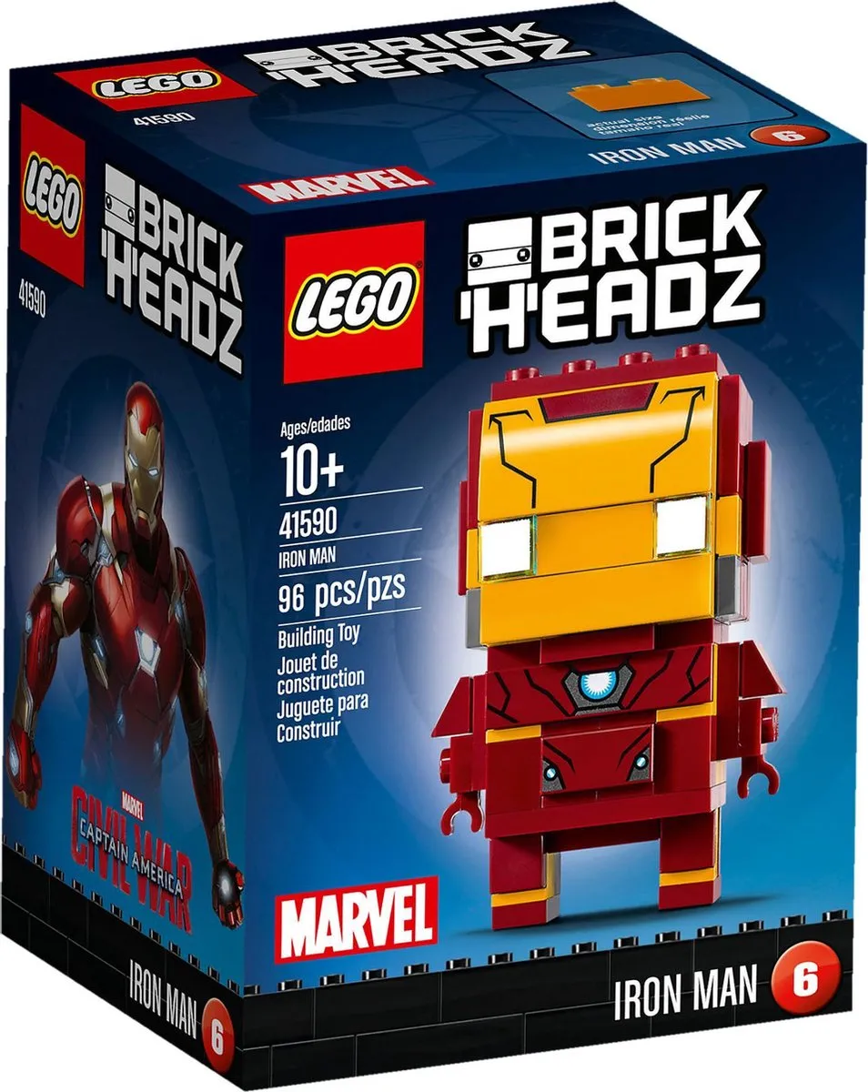 LEGO BrickHeadz Marvel Avengers Iron Man 41590