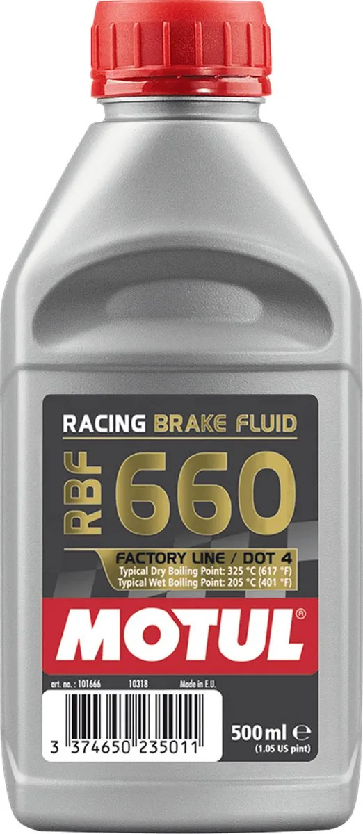 Motul RBF660 Remvloeistof 500ml