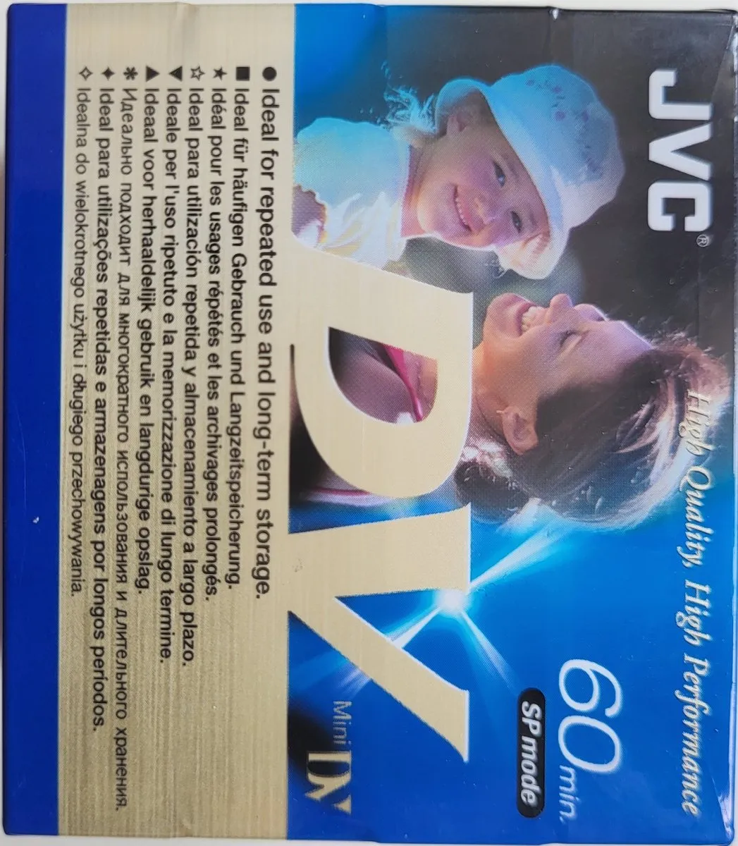 JVC DVC Special Pack 60 min SP - 4 Stuks - afbeelding 2 van 3