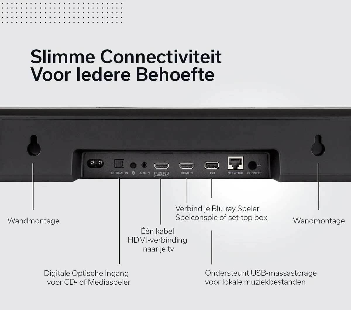 Denon Home 550 Soundbar - 7.1 Kanalen 550W - Zwart - afbeelding 6 van 6