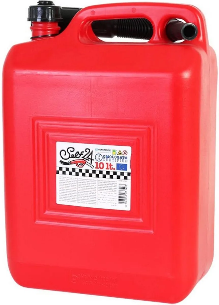 Continental Jerrycan Benzine 5L - Rood