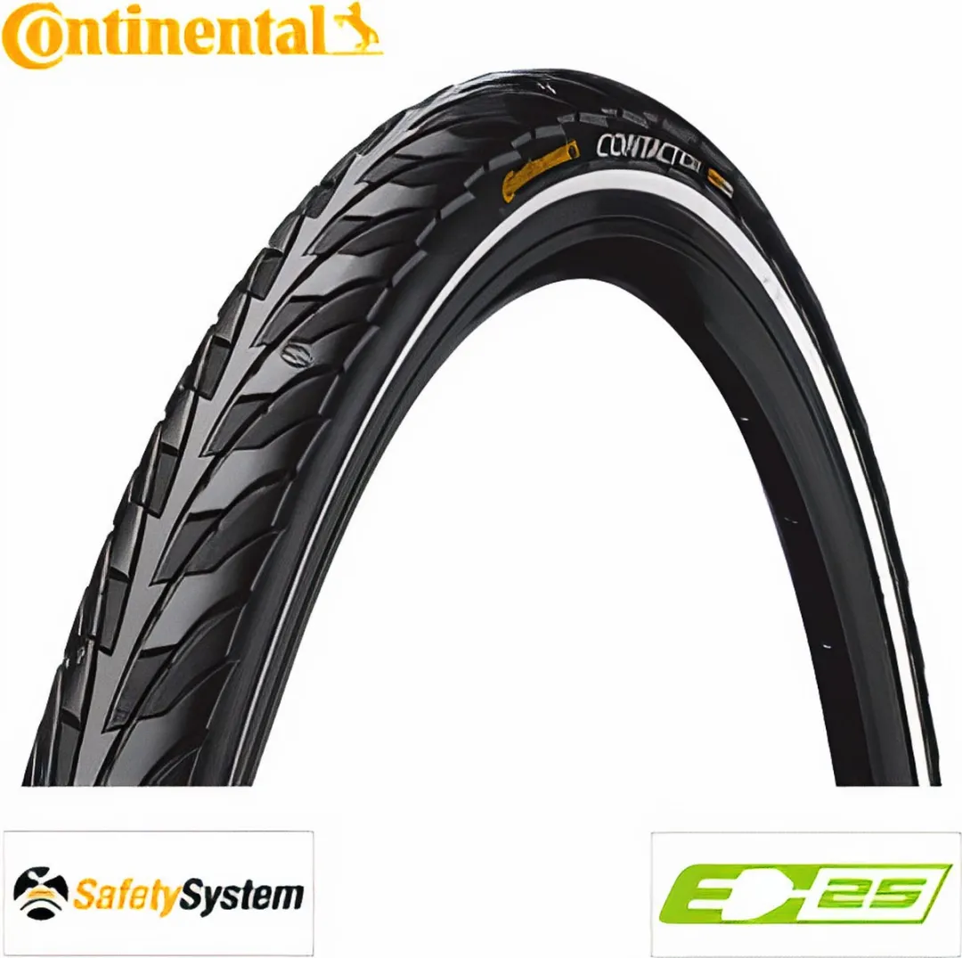 Continental Contact II 26x1.75 (47-559) Buitenband - Zwart