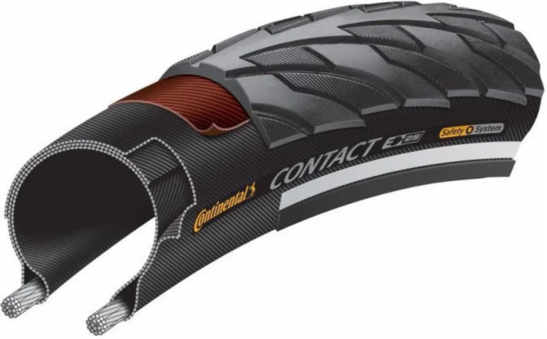 Continental Contact II 26x1.75 (47-559) Buitenband - Zwart
