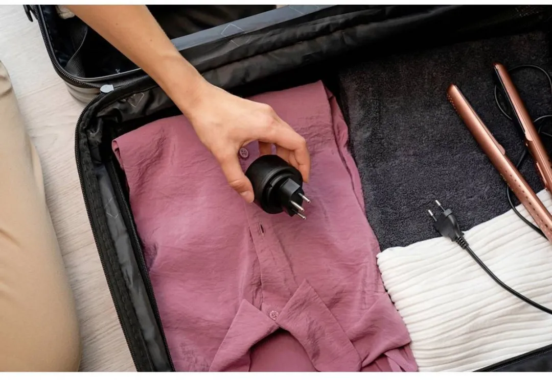 Reisadapter veiligheidscontact/CH Stroombegrenzer 10A