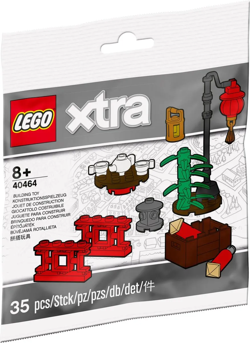 LEGO Xtra Chinatown 40464 - 35 Stukken - Multikleur