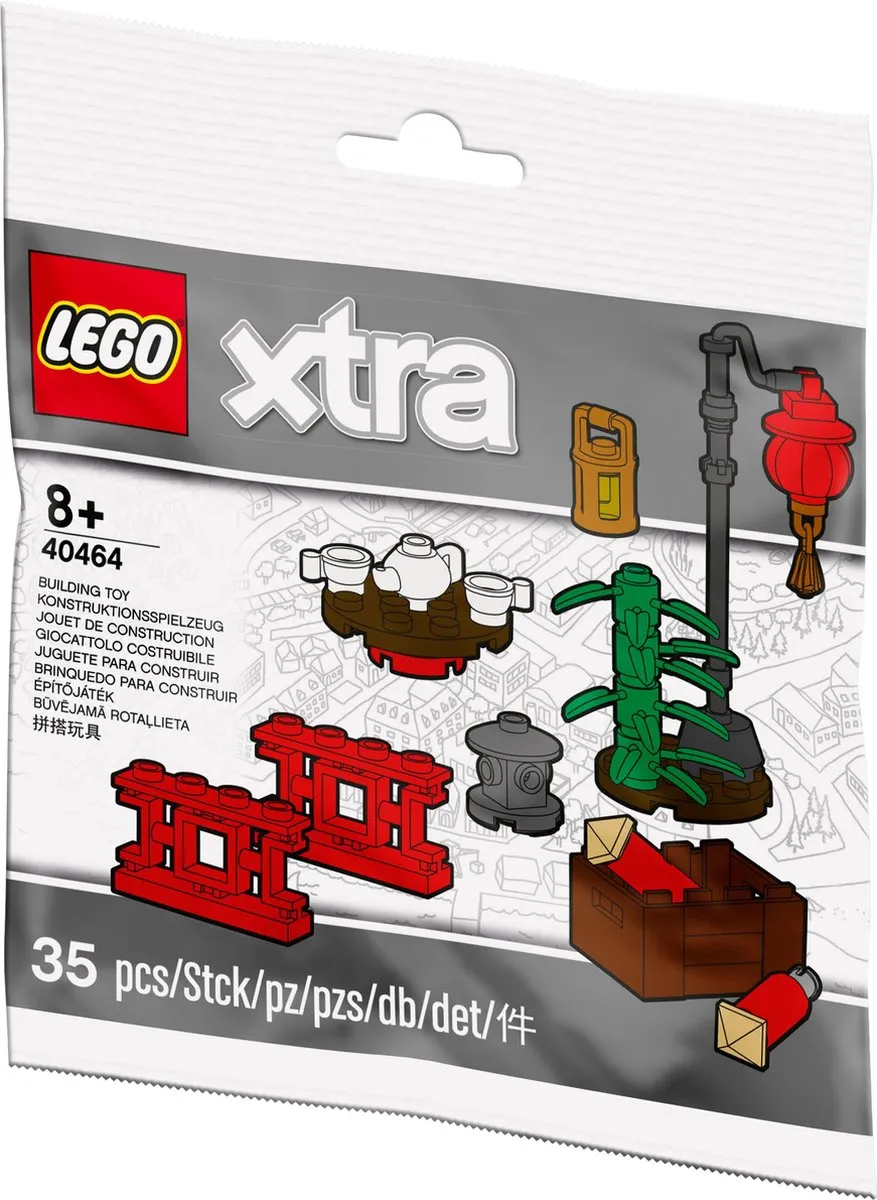 LEGO Xtra Chinatown 40464 - 35 Stukken - Multikleur