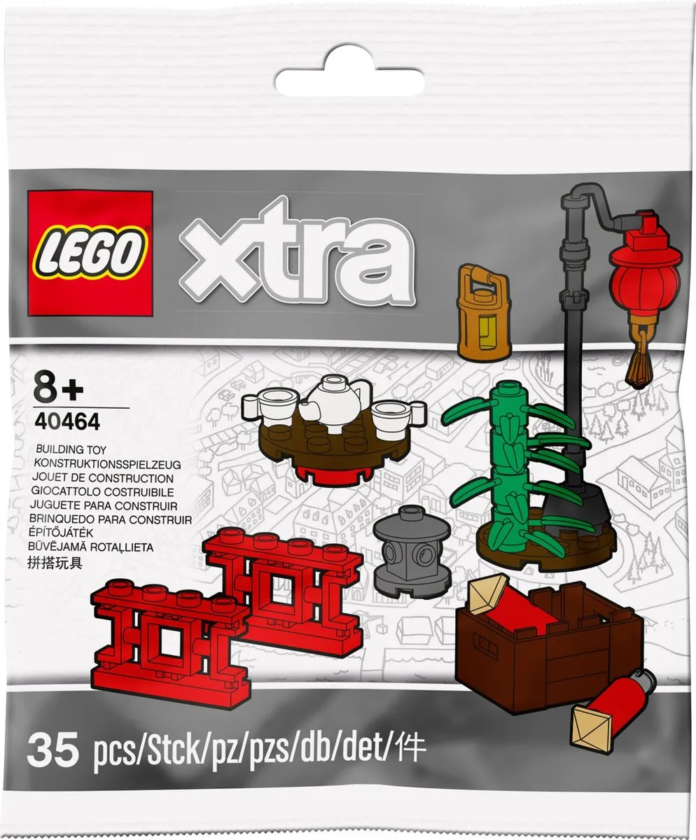 LEGO Xtra Chinatown 40464 - 35 Stukken - Multikleur