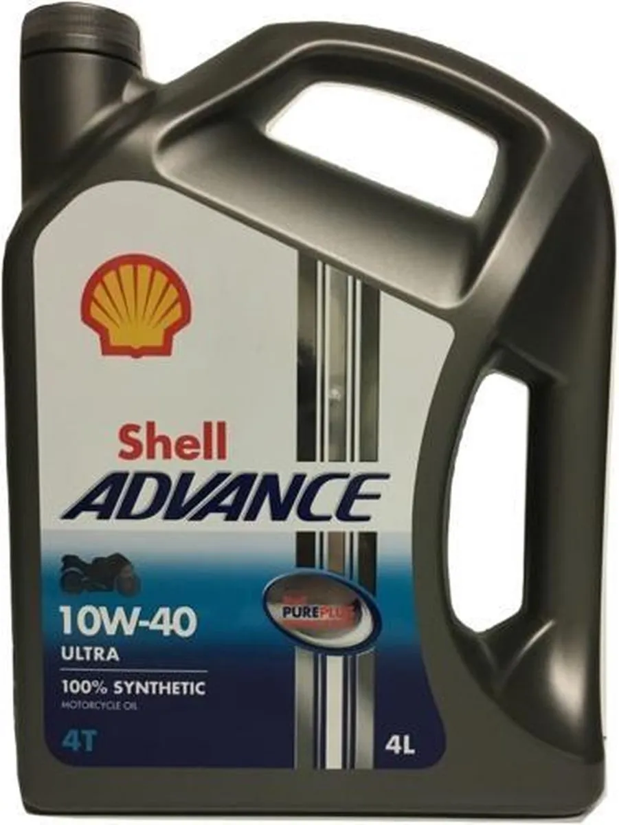 Shell Advance 4T Ultra 10W40 4L Motorolie