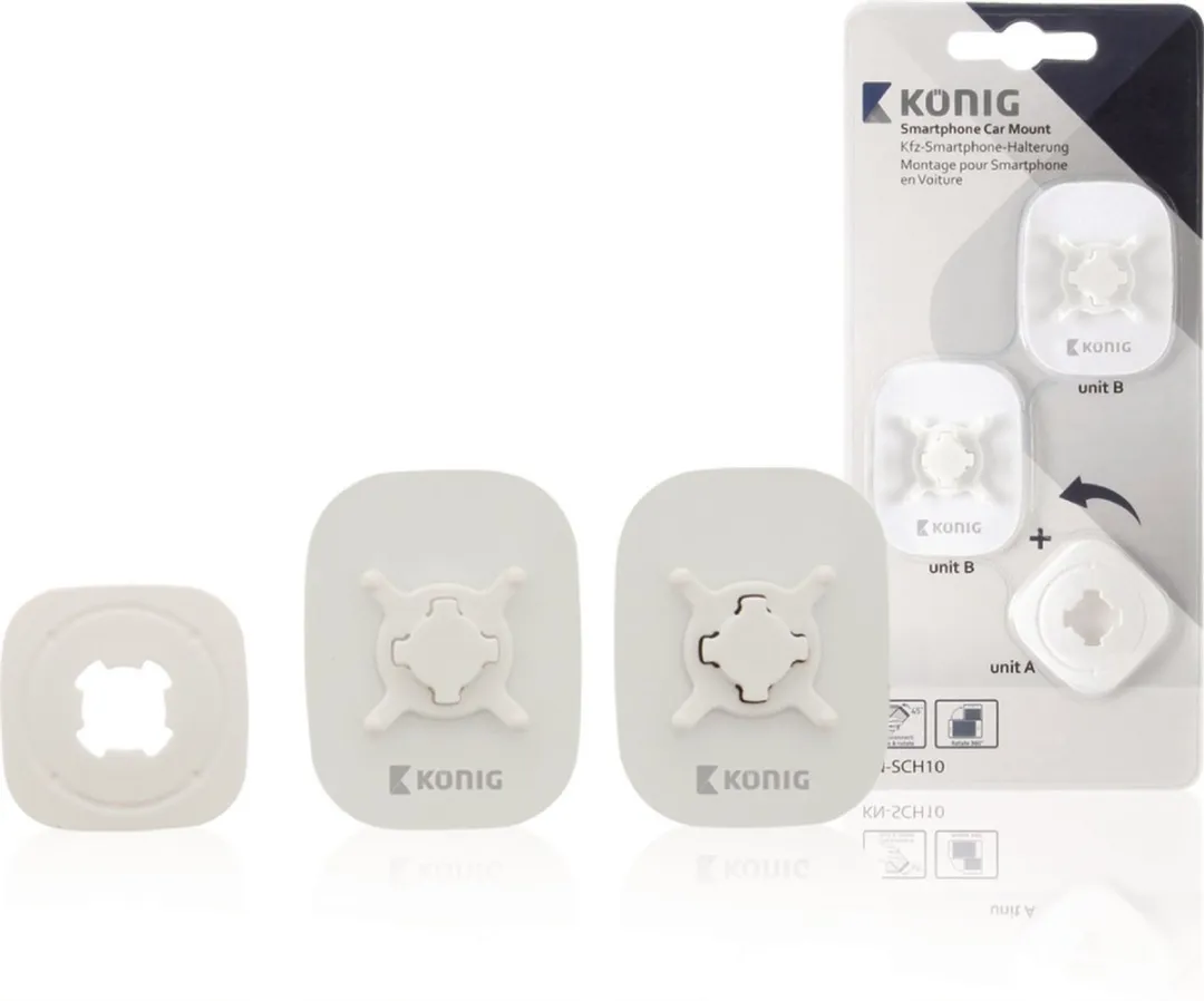 Konig KN-SCH10 Smartphone Autohouder 360° - Blauw