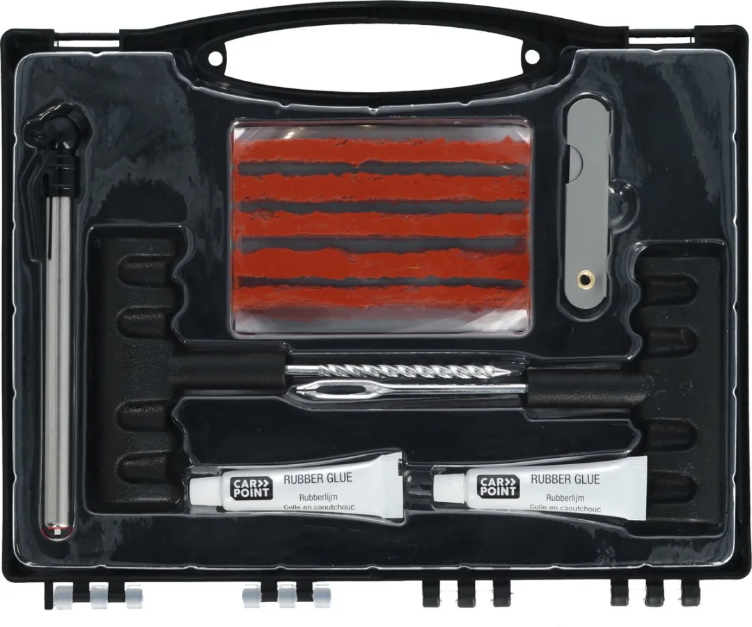 Carpoint Bandreparatieset 31-delig - Universeel - Inclusief spanningsmeter