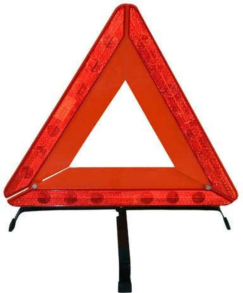Lampa Gevarendriehoek - 1 Stuks - Rood/Zwart