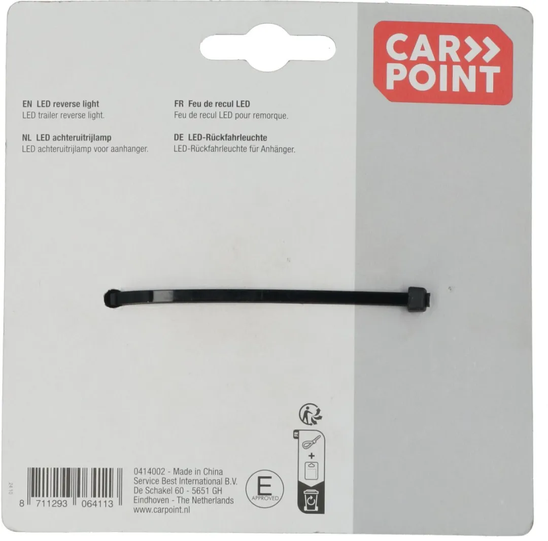 Carpoint Achteruitrijlamp 12/24V LED 95mm - Wit