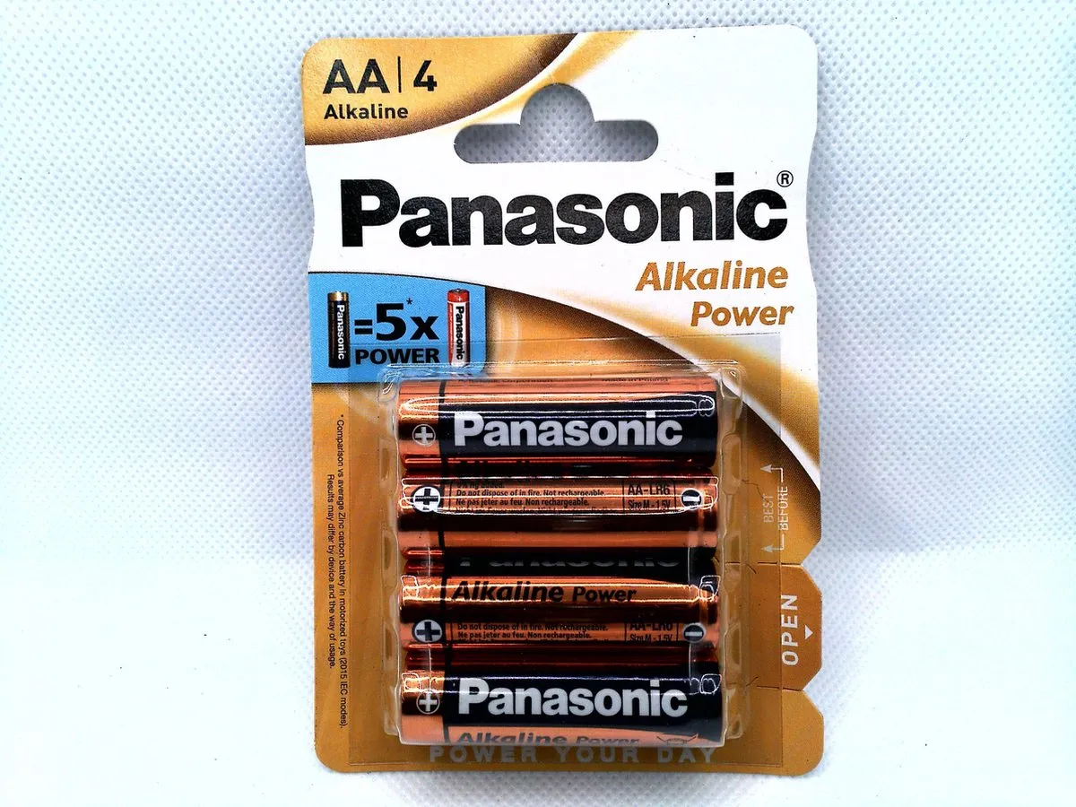 Panasonic AA Alkaline Batterijen 2700mAh - 4 Stuks - afbeelding 6 van 6