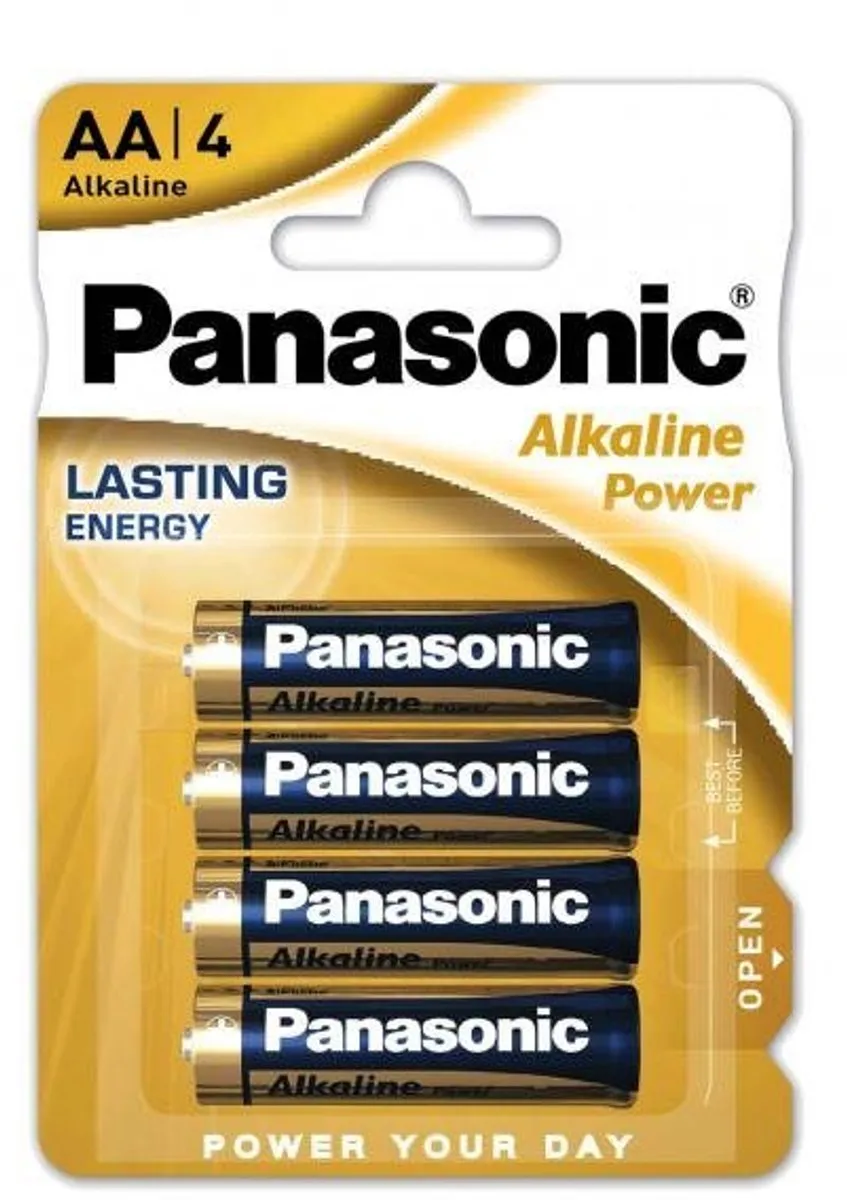 Panasonic AA Alkaline Batterijen 2700mAh