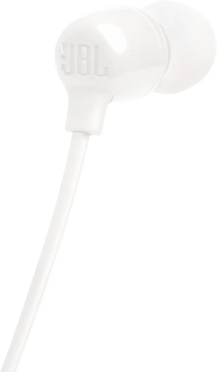 JBL Tune 135BT Oordopjes - 16 uur - Wit