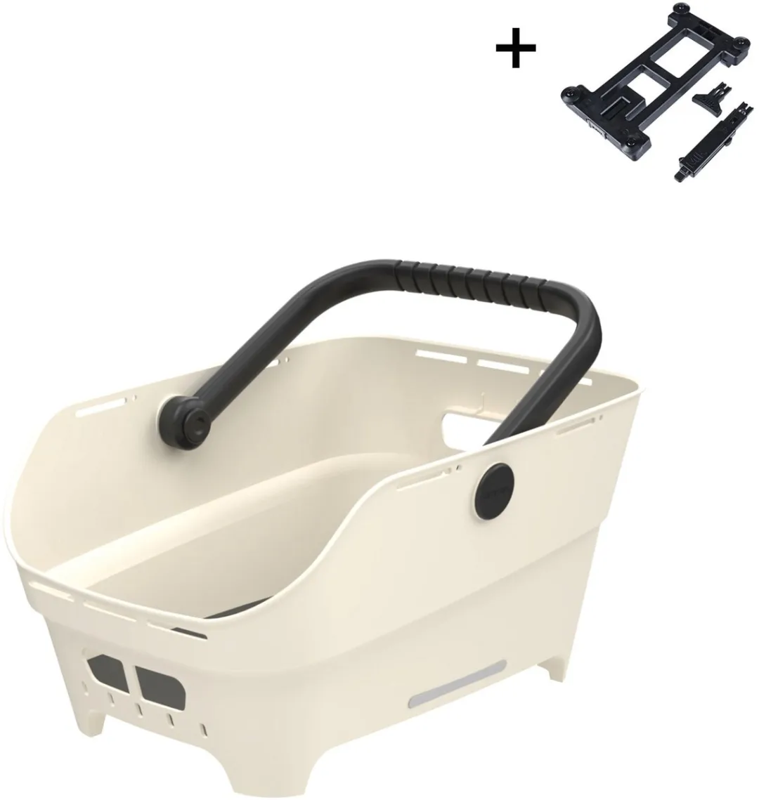 Basil Cento Neo Fietsmand - 21L - Off White