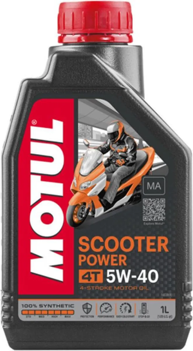 Motul Scooter Power 4T 5W40 Motorolie 1L