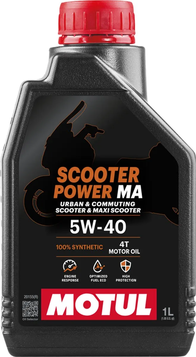Motul Scooter Power 4T 5W40 Motorolie 1L
