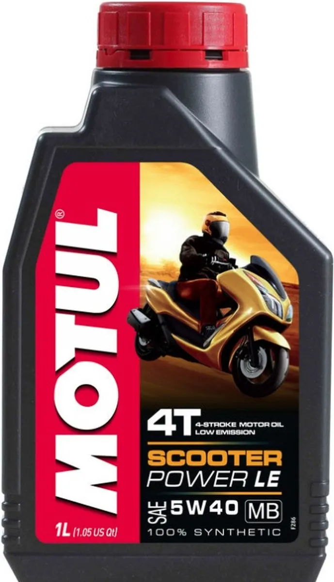 Motul Scooter Power 4T 5W40 Motorolie 1L