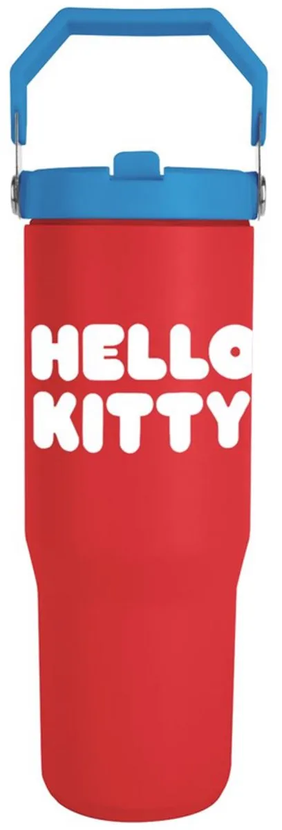Hello Kitty Drinkfles - Rood/Blauw