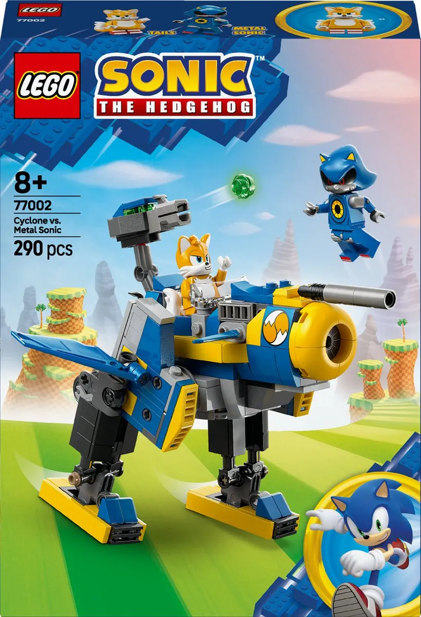 LEGO Sonic the Hedgehog Cyclone vs. Metal Sonic 77002 - 290 Stukken