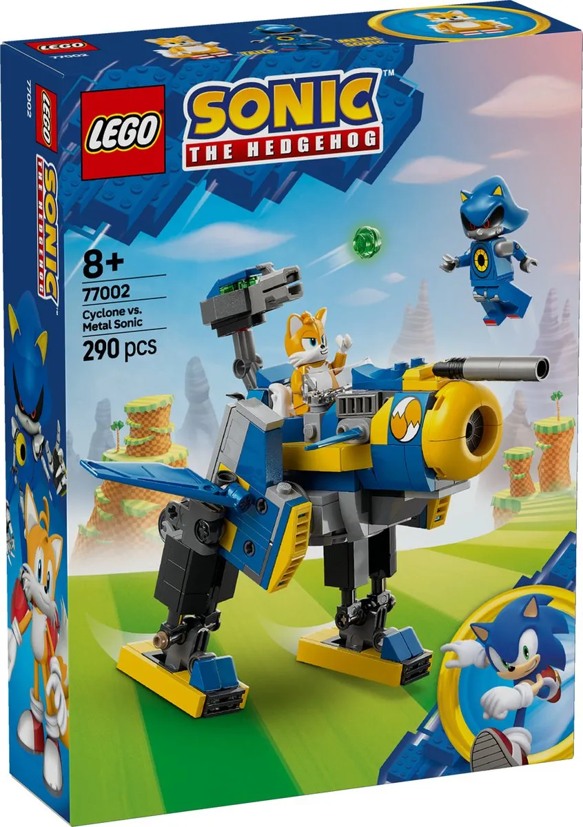 LEGO Sonic the Hedgehog Cyclone vs. Metal Sonic 77002 - 290 Stukken