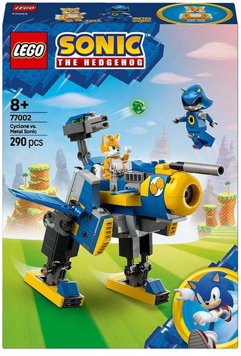 LEGO Sonic the Hedgehog Cyclone vs. Metal Sonic 77002 - 290 Stukken