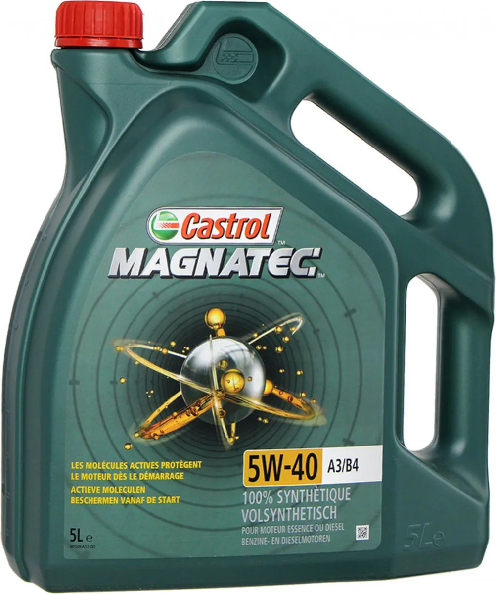 Castrol Magnatec 5W-40 A3/B4 Motorolie - 5 Liter