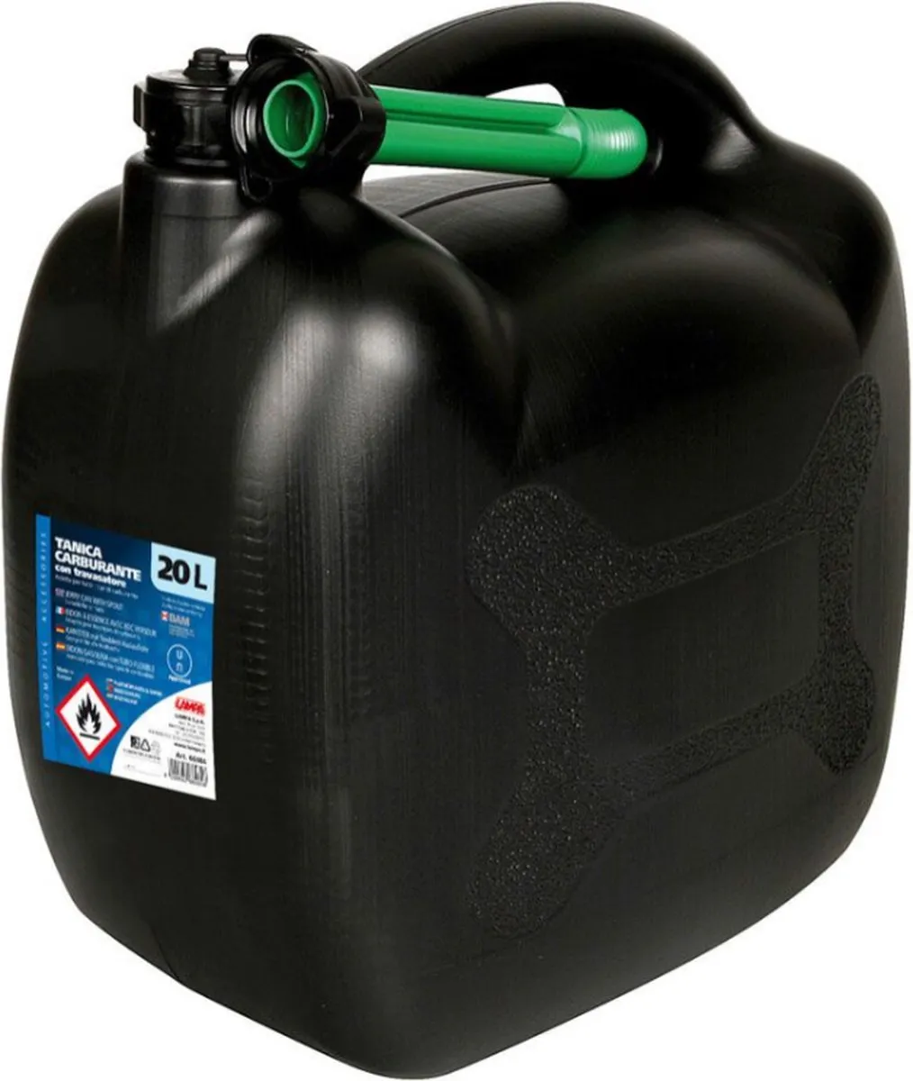 Lampa Brandstof Jerrycan 20L - Zwart