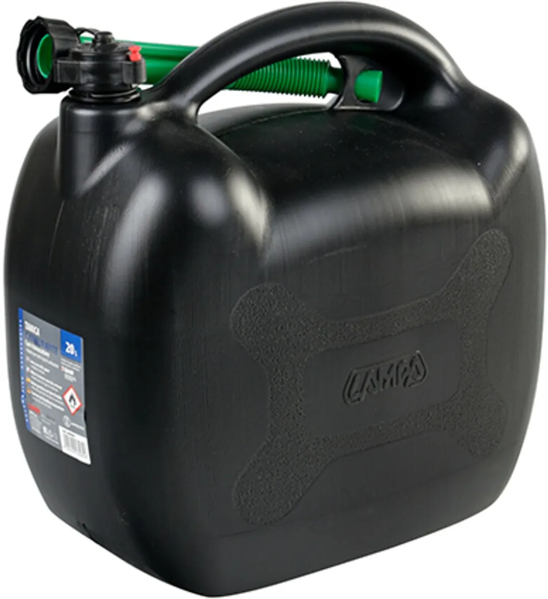 Lampa Brandstof Jerrycan 20L - Zwart